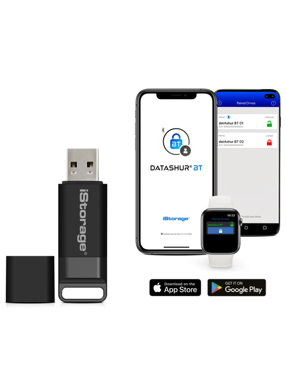 datAshur BT USB 3 256 bit (16 GB bis 64 GB) datAshur BT USB 3 256 bit (16 GB bis 64 GB)