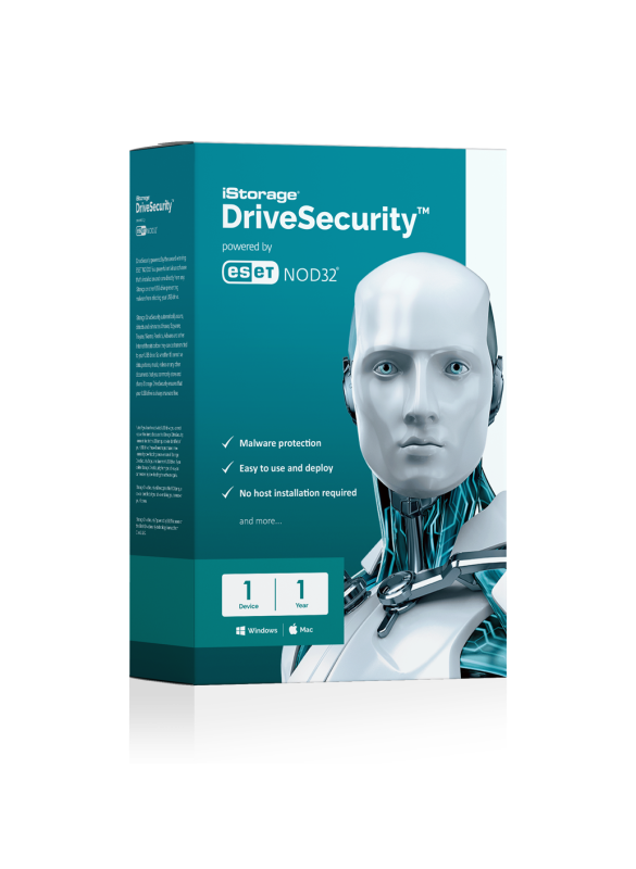 iStorage DriveSecurity powered by ESET - Lizenz für 1 Jahr iStorage DriveSecurity powered by ESET - Lizenz für 1 Jahr