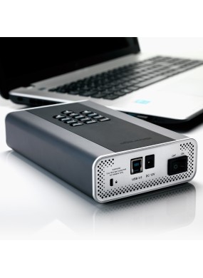 diskAshur DT² 256 bit Festplatte (1 TB bis 24 TB) - Classified - Graphite