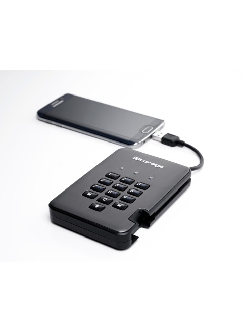 diskAshur PRO² 256 bit Festplatte (500 GB bis 5 TB) - Classified - Graphite