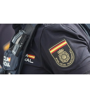 Leuchte auf Uniform